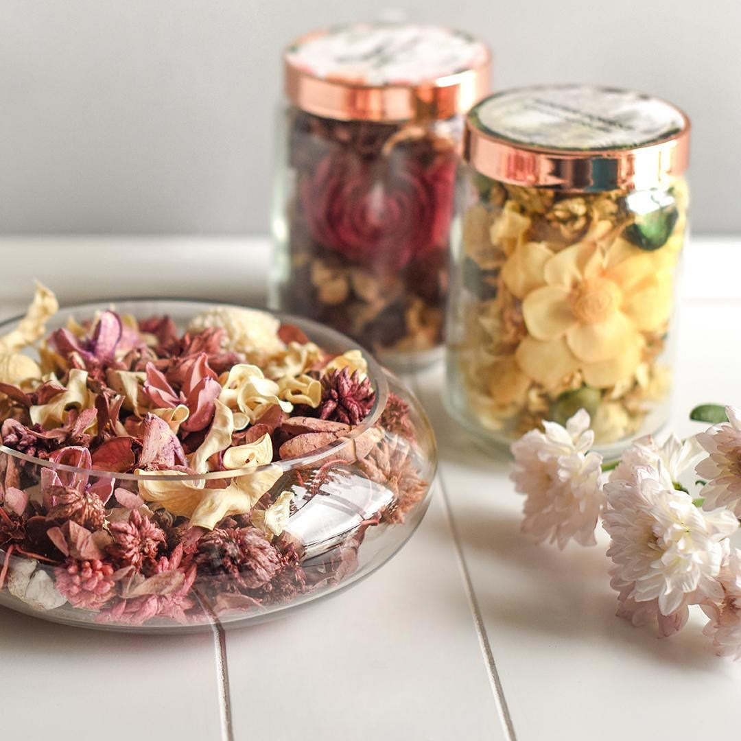 Honeydew Melon Potpourri Jar