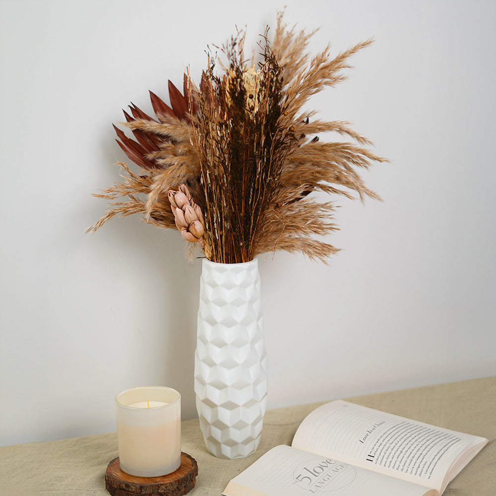True Brown Dried Flower Bunches | Dried Flower for Home Decor | Floral Bunches for Floral Decoration
