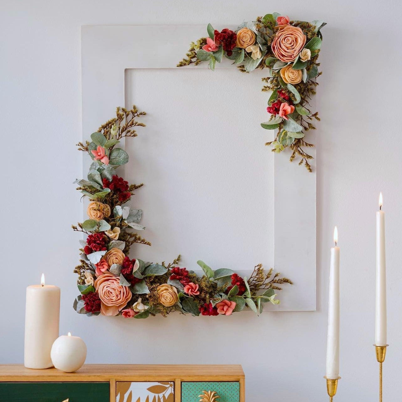 Parisian Beauty Floral Frame