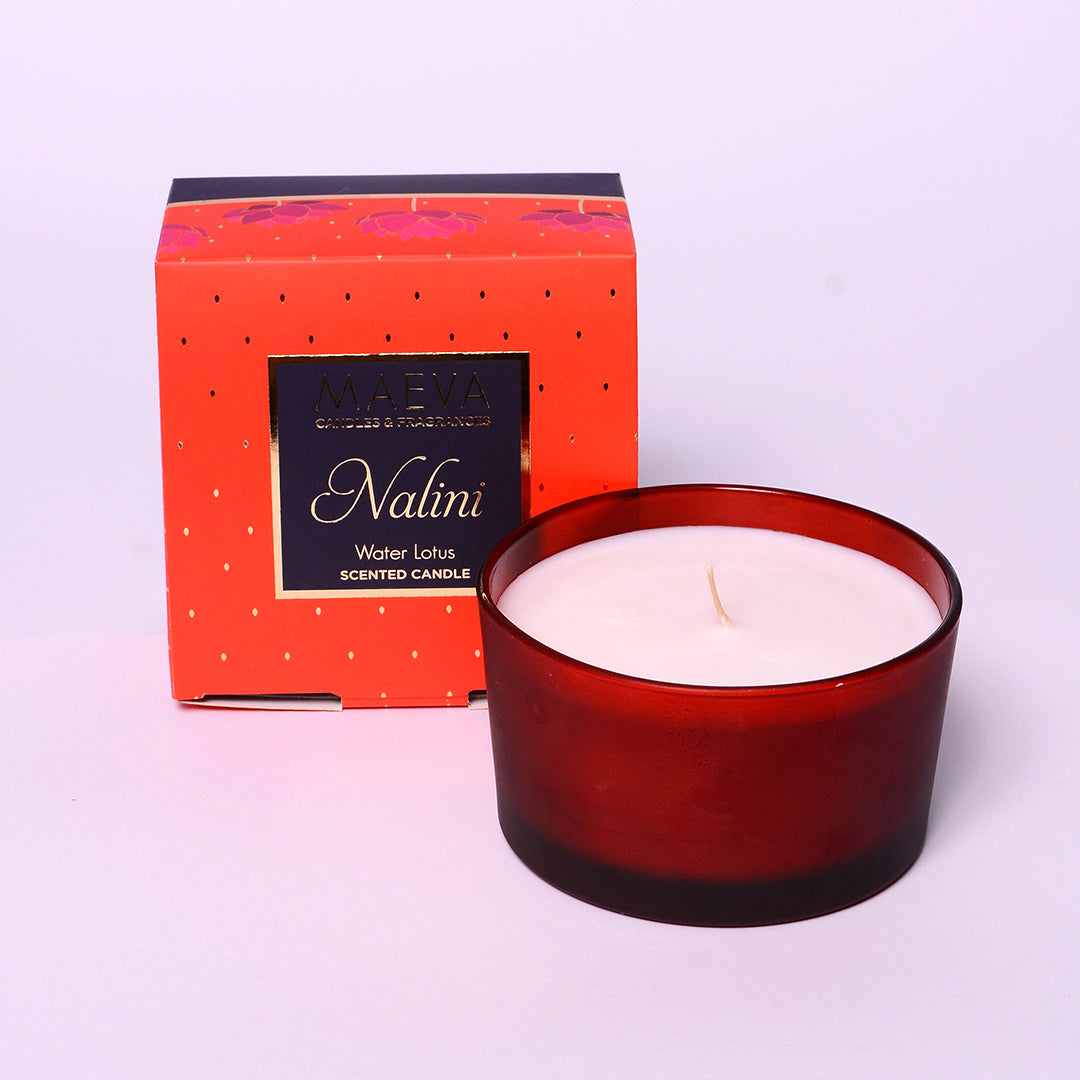 Maeva Nalini Frosted Flared Candle